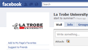 La Trobe Facebook page